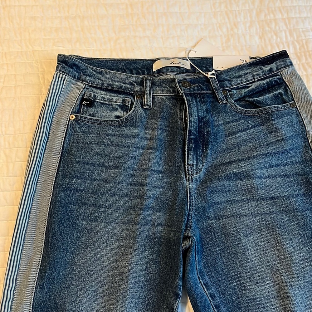 Kancan straight leg jean
